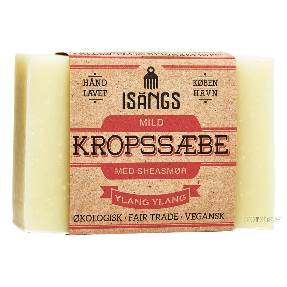 Milde Körperseife mit Sheabutter, Ylang Ylang, 90 gr.