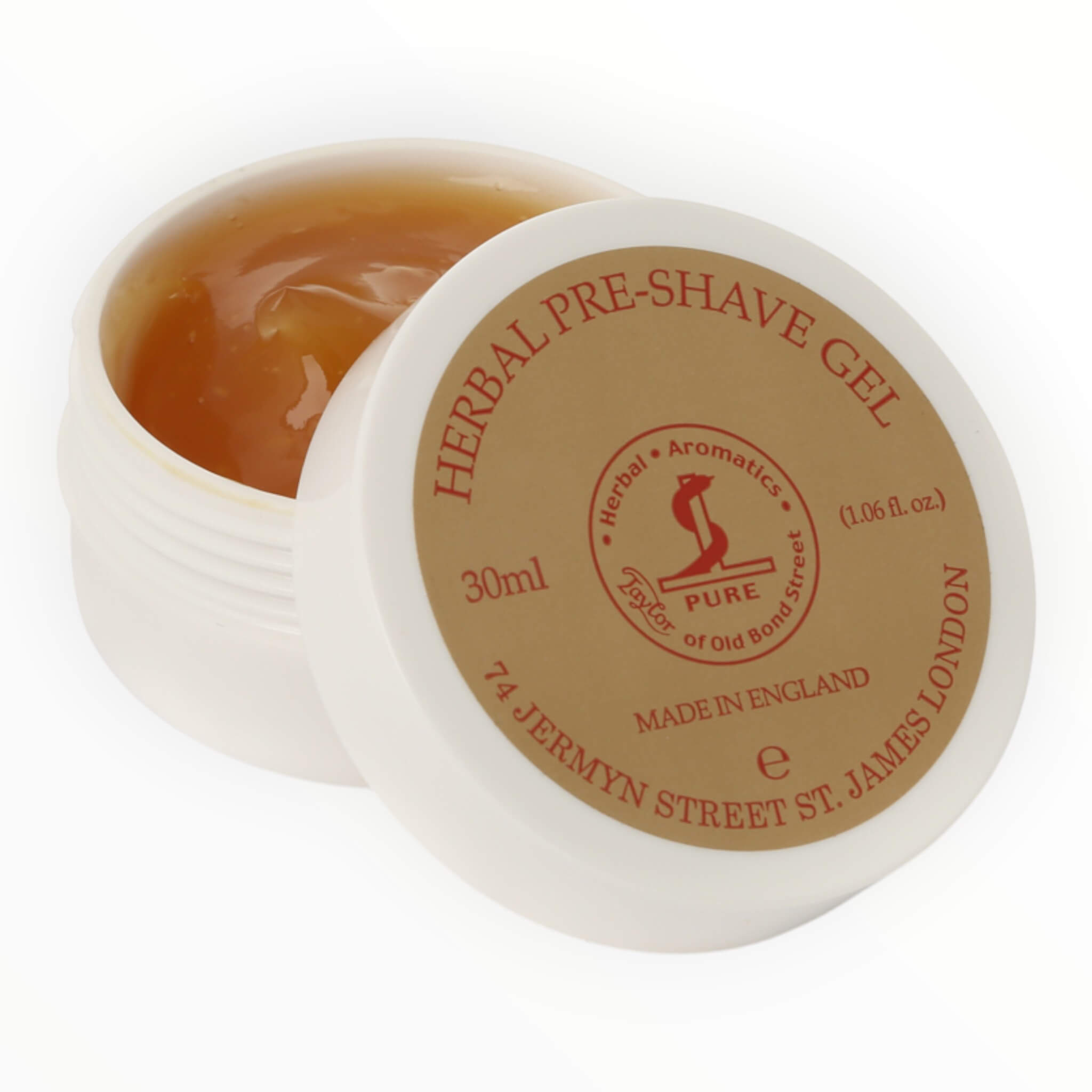 Pre-Shave Gel, pflanzlich, 30 ml.