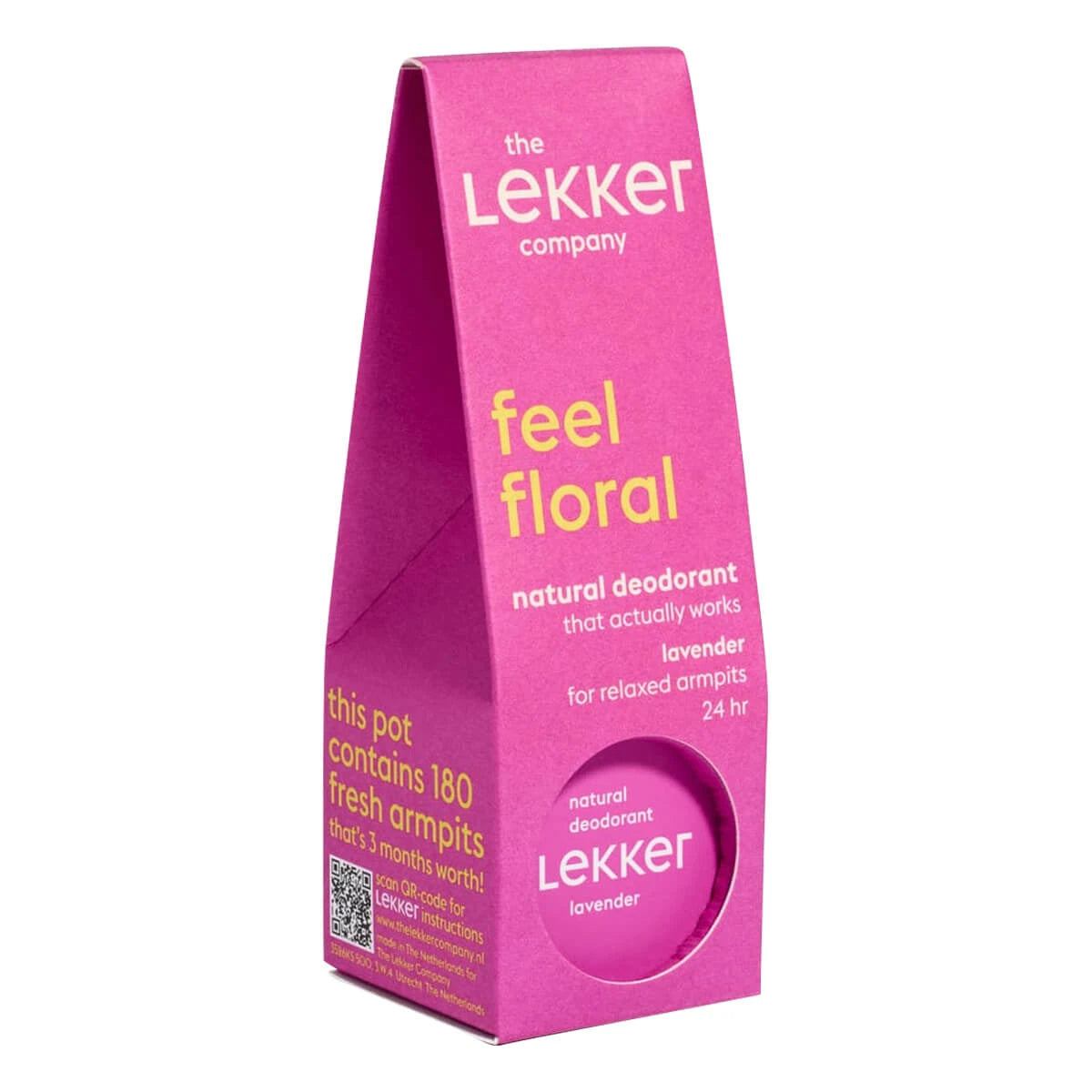 Deodorant Creme, Feel Floral - Lavendel, 30 g.