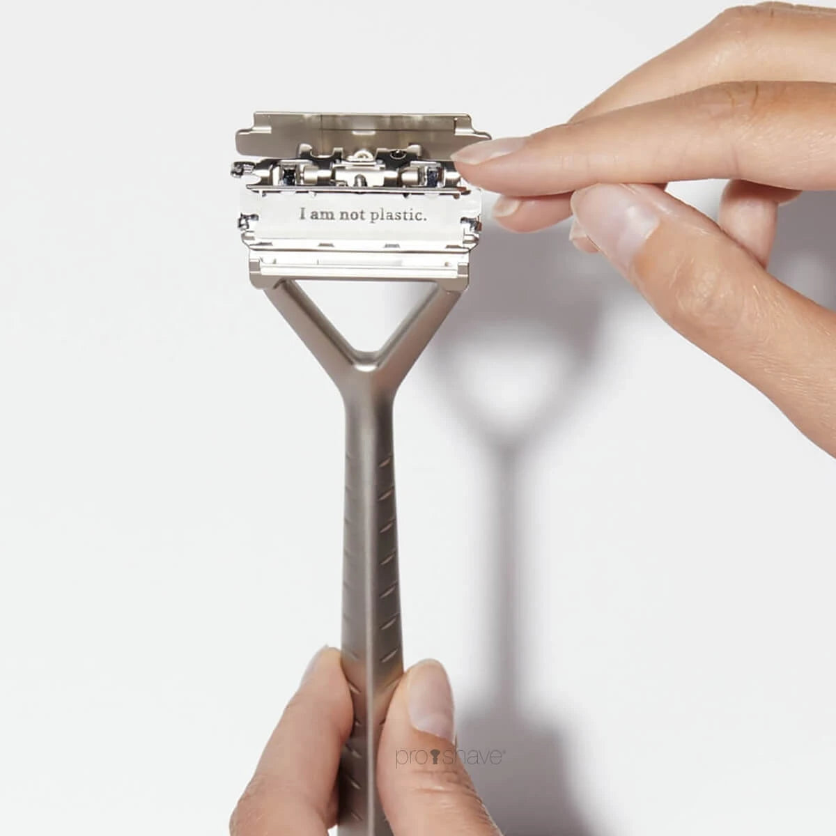 Hobel, The Leaf Rasiermesser, Chrom