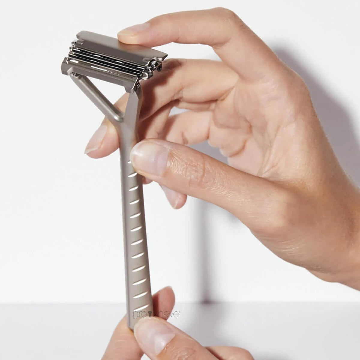 Hobel, The Leaf Rasiermesser, Chrom