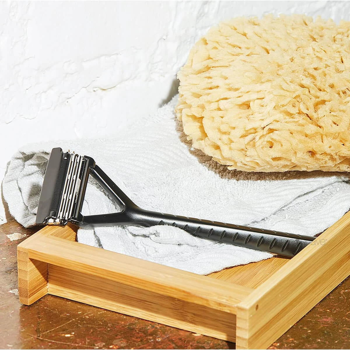 Rasierhobel, The Leaf Razor, Schwarz