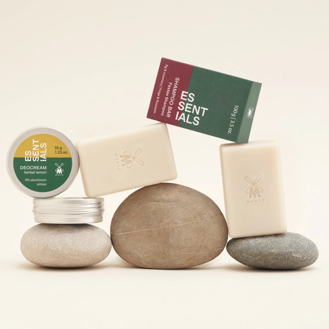 Deodorant Creme, Kräuter-Zitrone, Essentials, 35 gr.