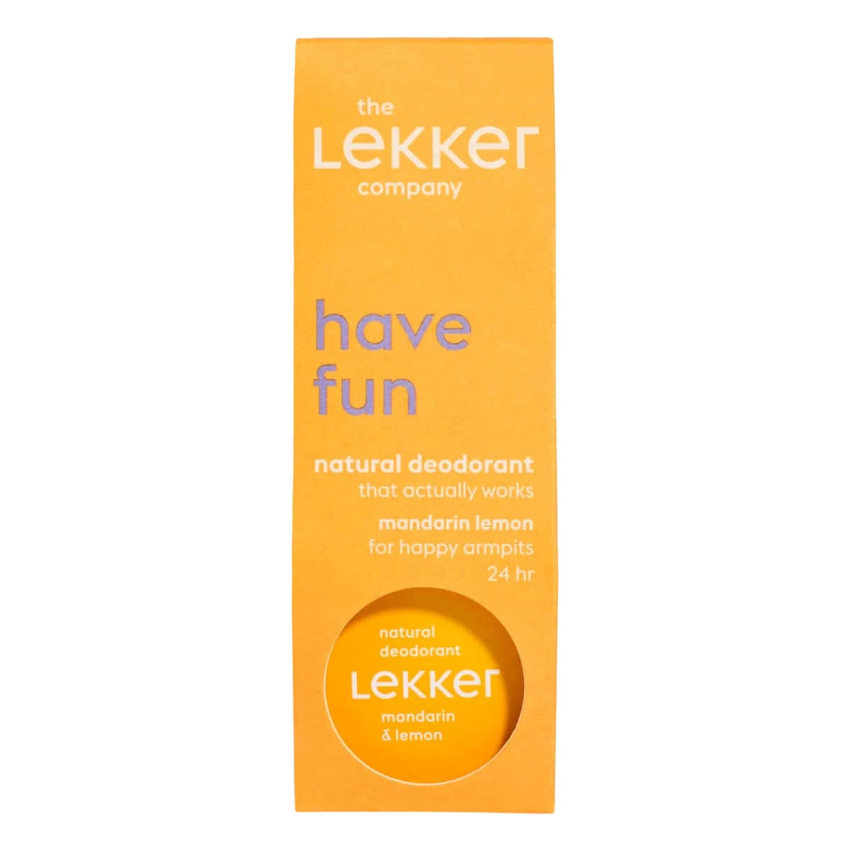 Deodorant Creme, Have Fun - Mandarine & Zitrone, 30 g.