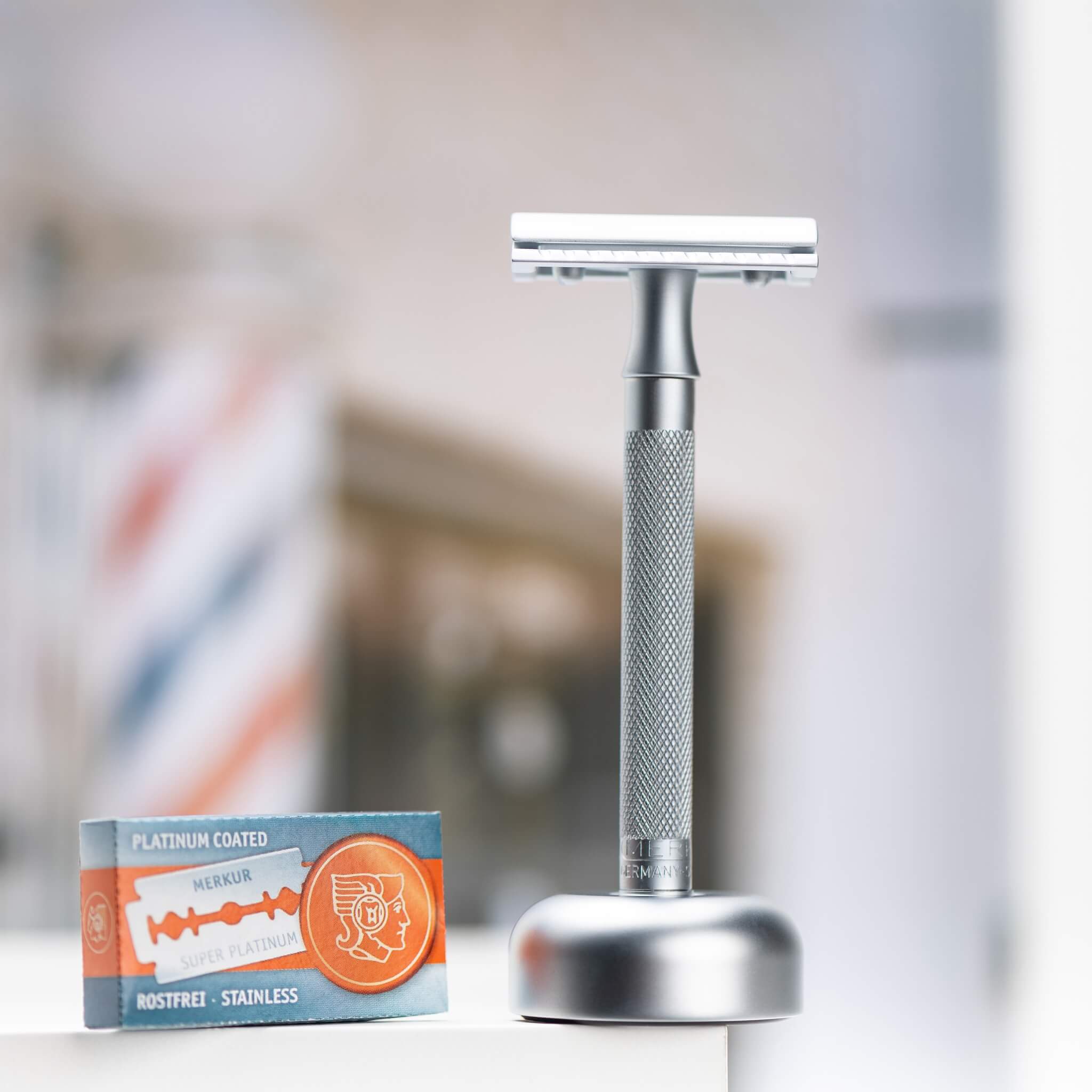 DE-Rasierhobelhalter, Matt