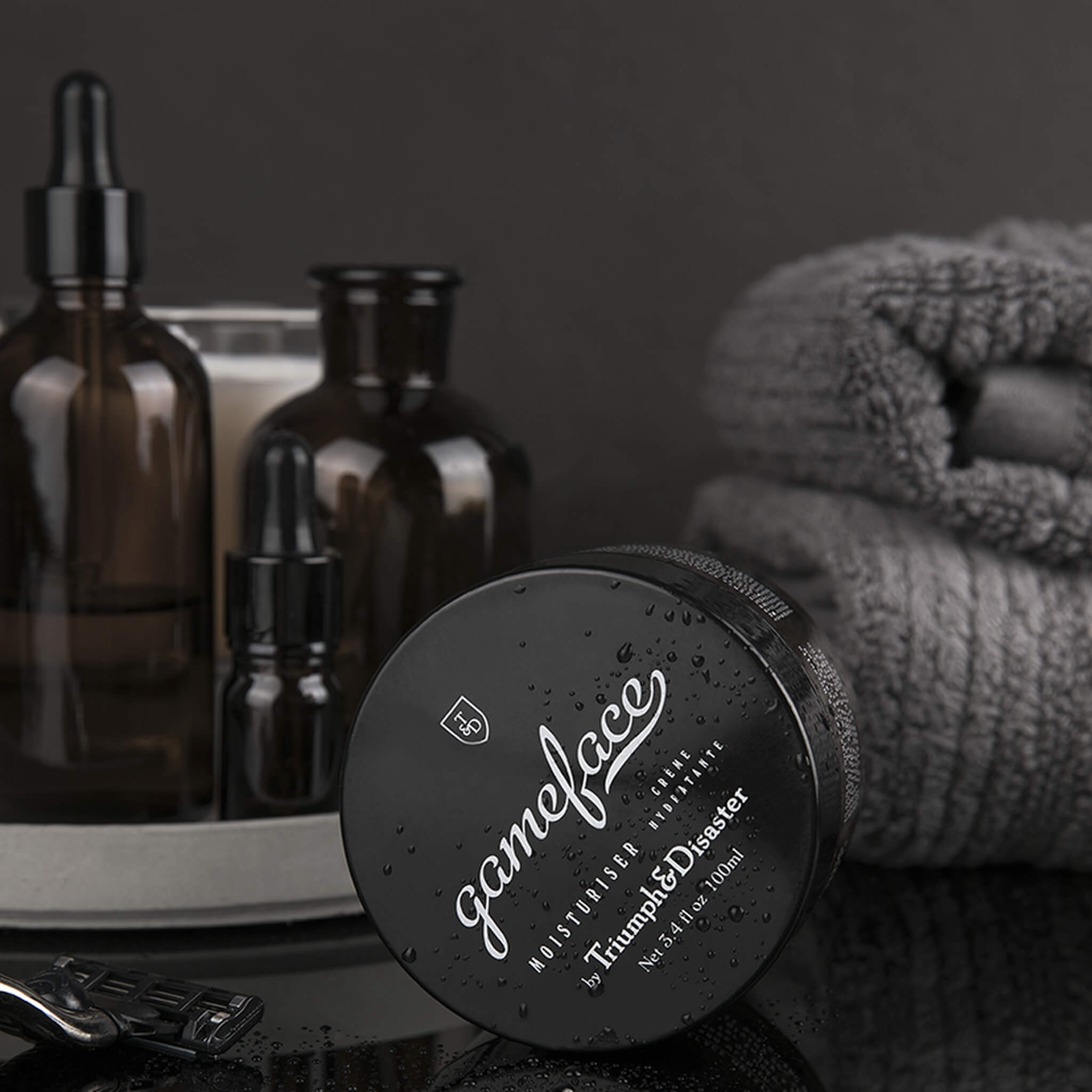 Gameface Feuchtigkeitscreme, 100 ml.