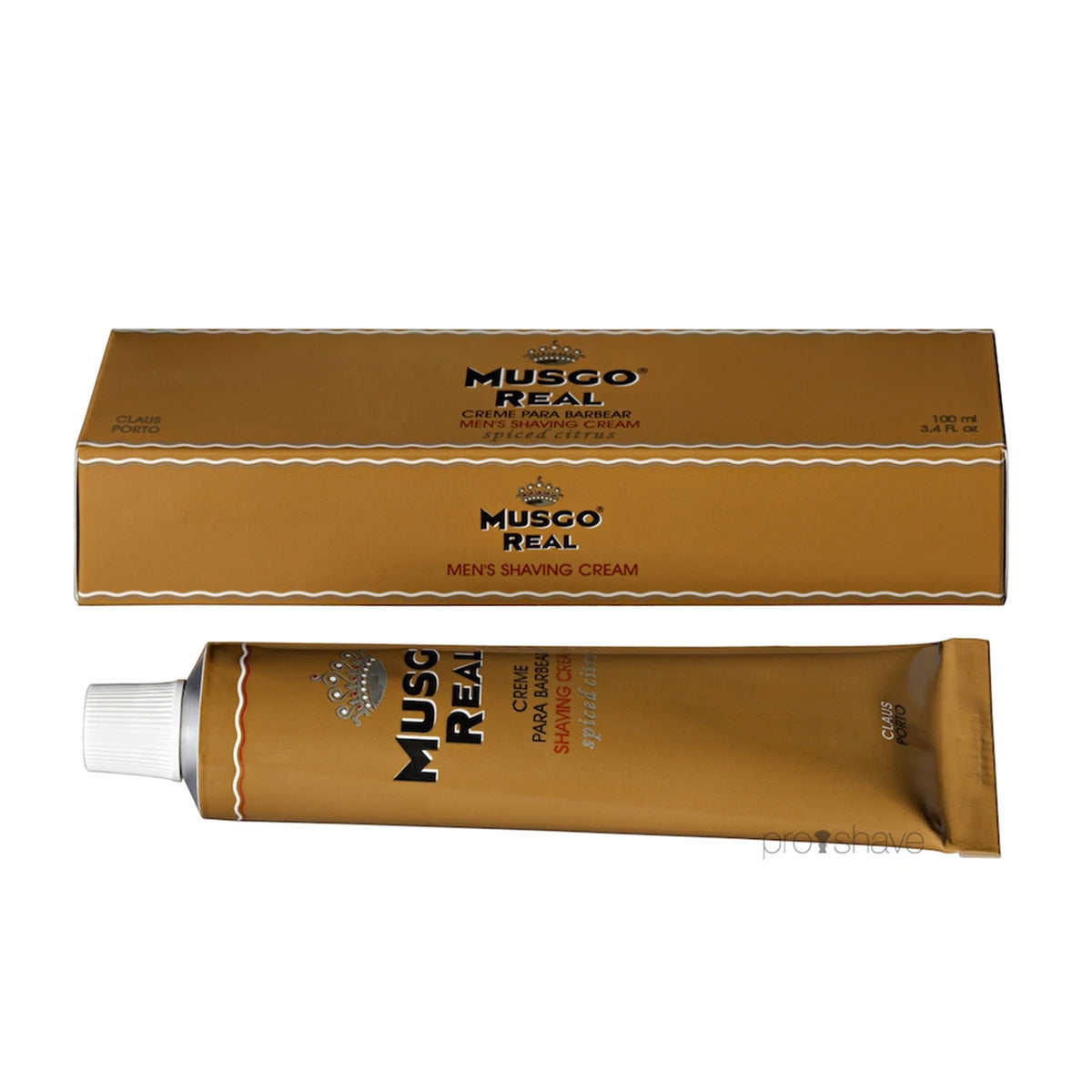 Rasiercreme, Gewürz-Zitrus, 100 ml.
