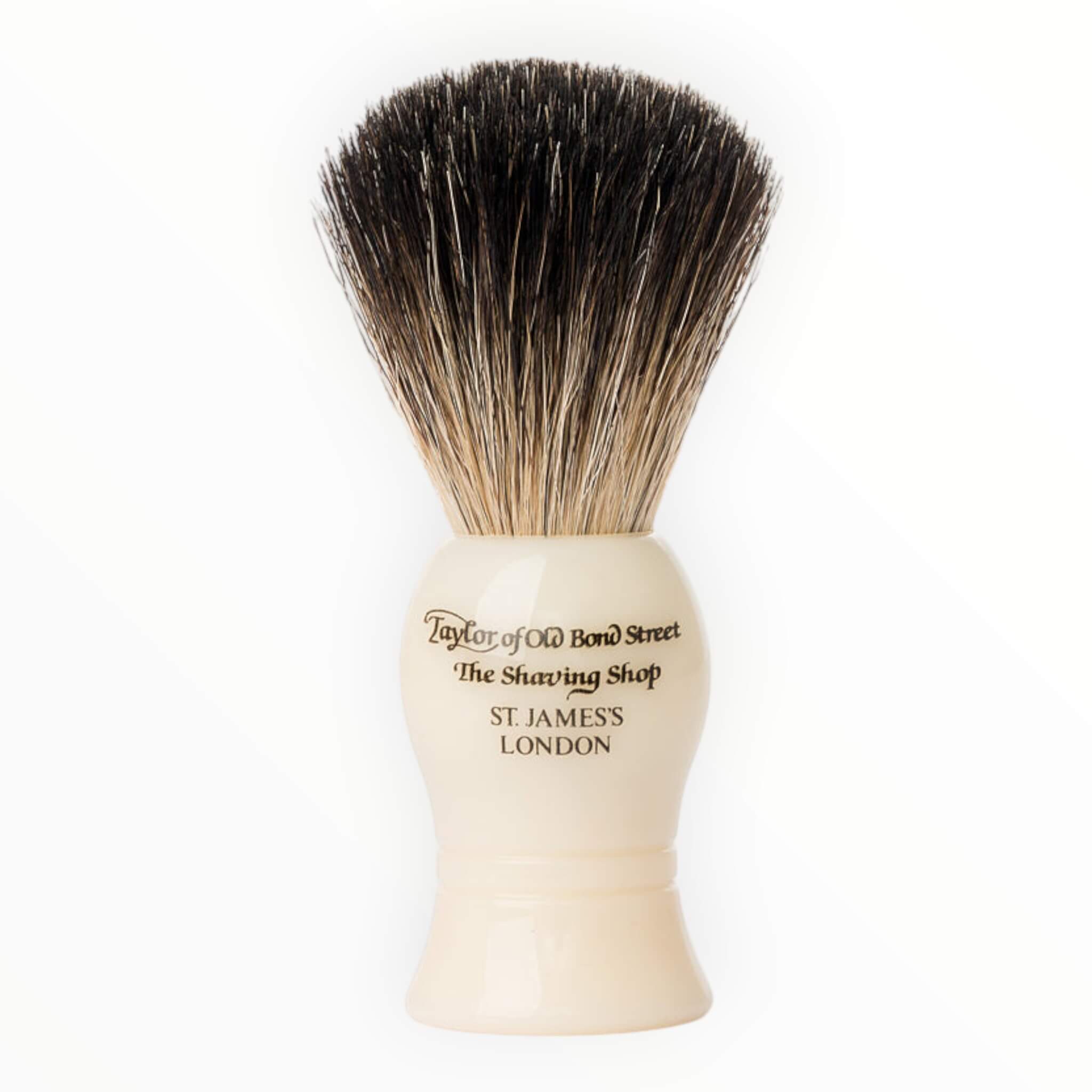 Rasierpinsel, Pure Badger, Starter, M, Elfenbein