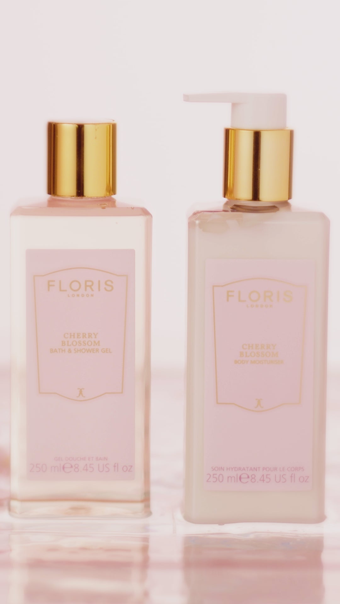 Video laden: Cherry Blossom, Feuchtigkeitscreme für den Körper, 250 ml.