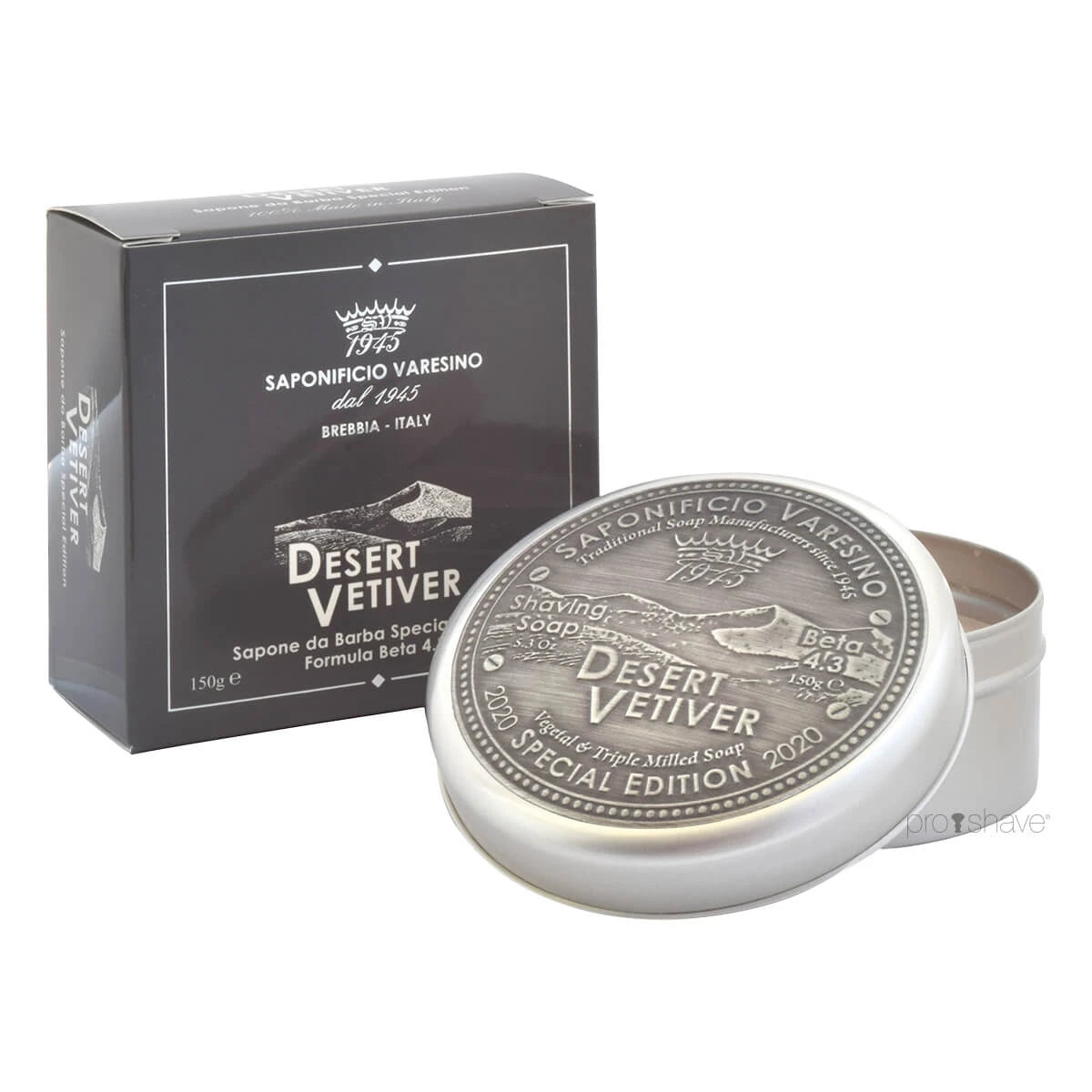 Rasierseife, Desert Vetiver, 150 gr.