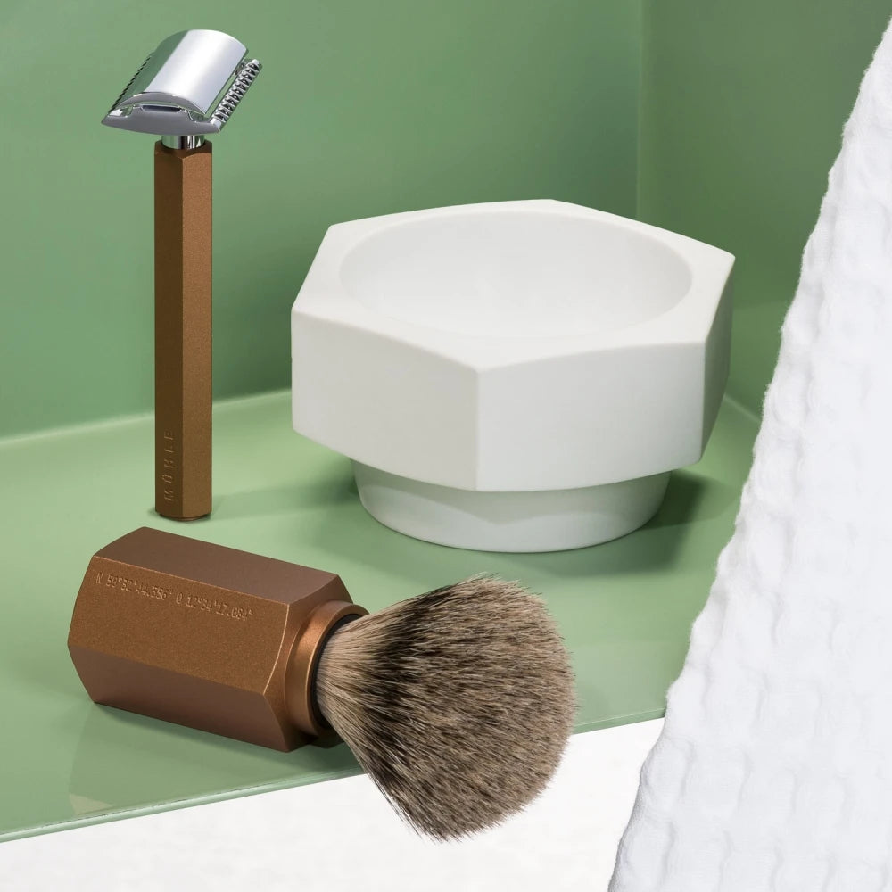 Seifenschale, Hexagon, Weiß