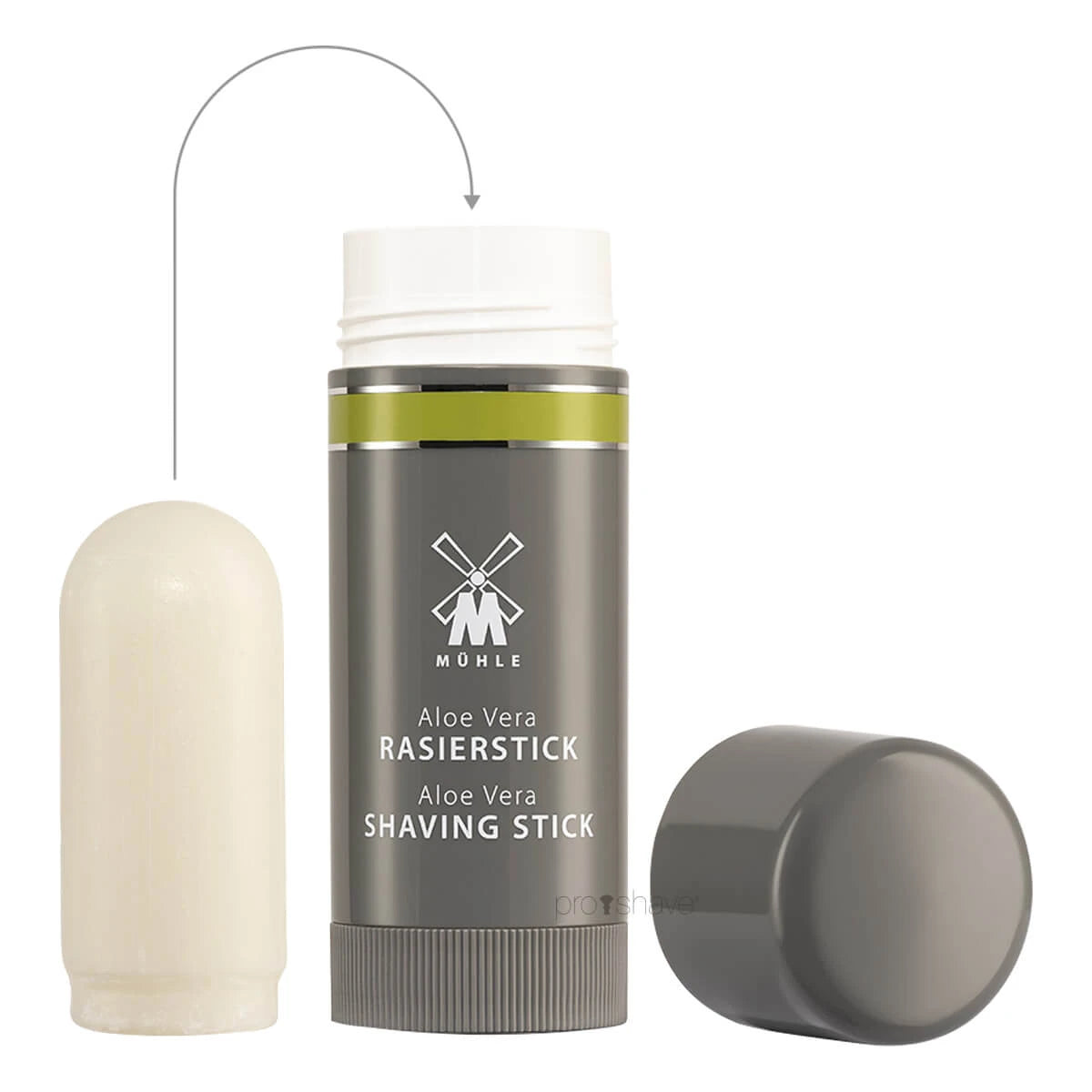 Rasierseife, Shavestick REFILL, Aloe Vera, 37 gr.