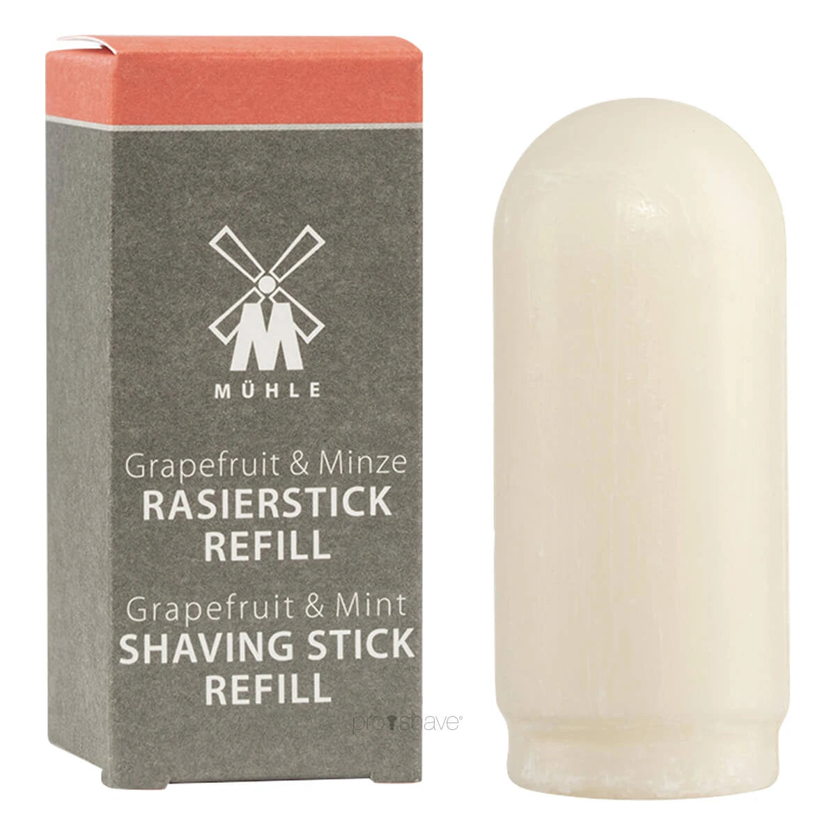 Rasierseife, Shavestick REFILL, Grapefruit & Minze, 37 gr.