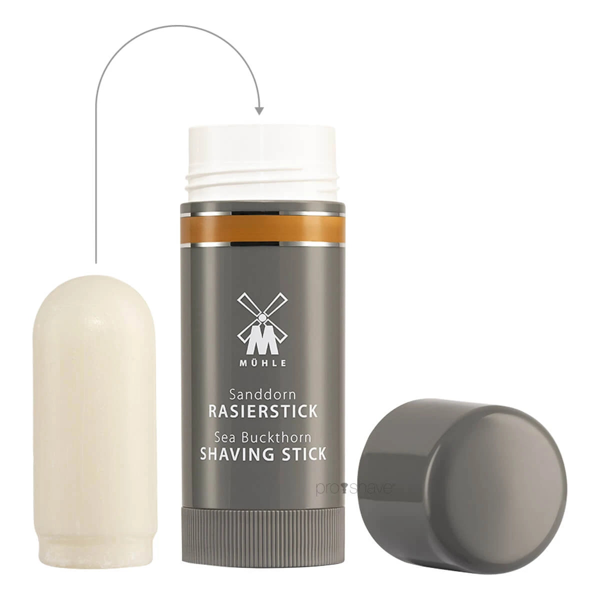 Rasierseife, Shavestick REFILL, Sanddorn, 37 gr.