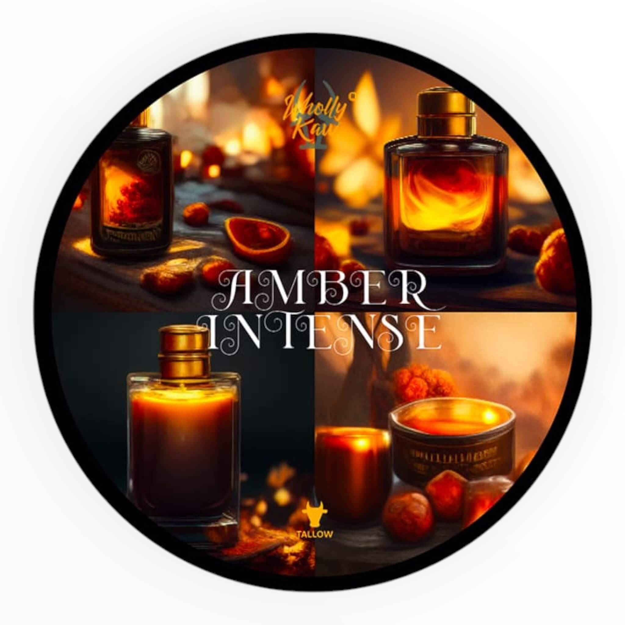 Rasierseife, Amber Intense, 114 g.