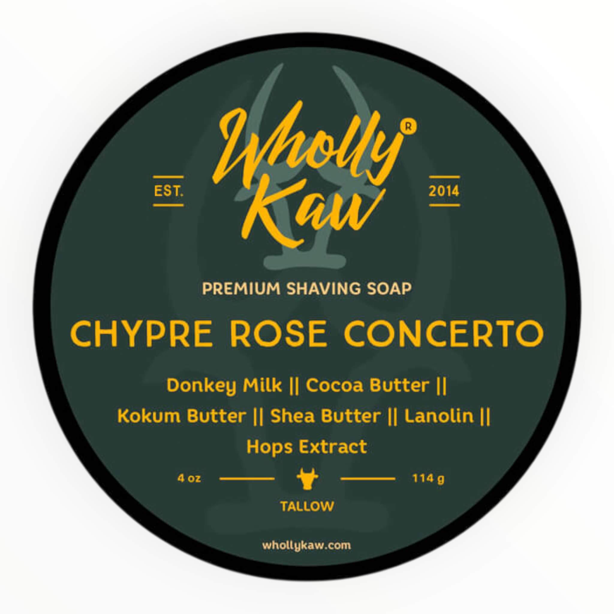 Rasierseife, Chypre Rose Concerto, 114 g.