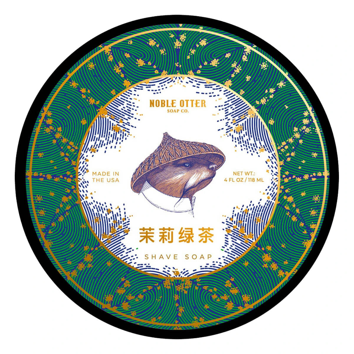 Rasierseife, Jasmine Green Tea, 118 ml.