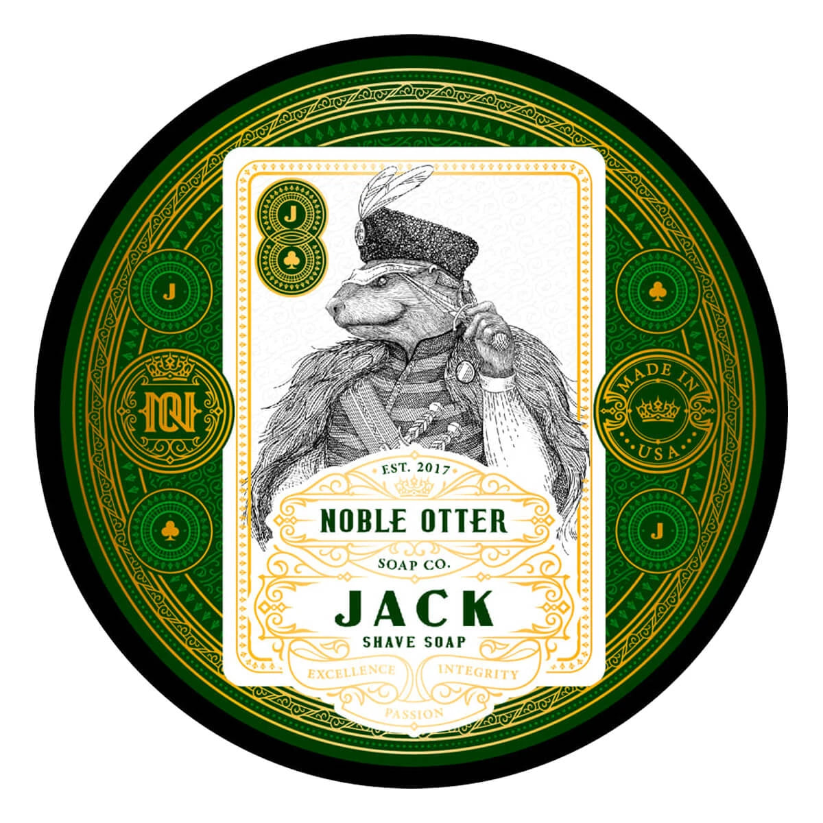Rasierseife, Jack, 118 ml.