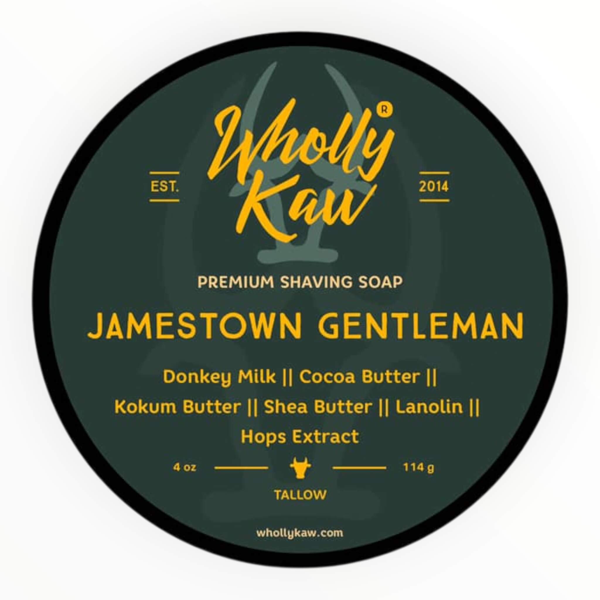 Rasierseife, Jamestown Gentleman, 114 g.