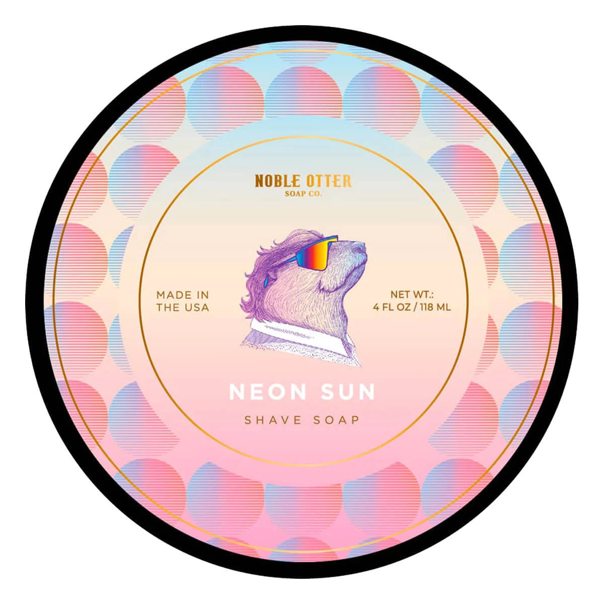 Rasierseife, Neon Sun, 118 ml.