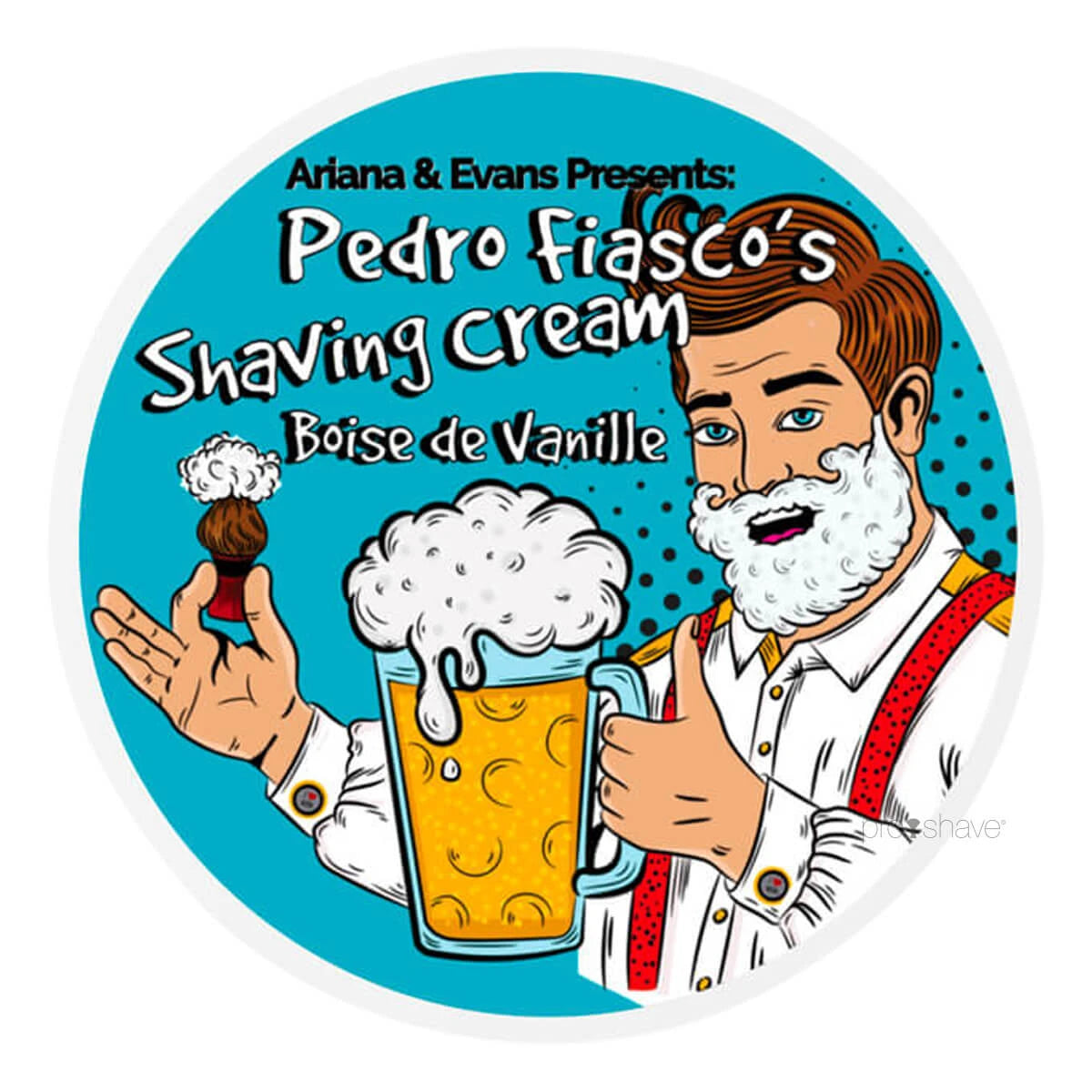 Rasierseife, Boise de Vanille von Pedro Fiasco, 142 ml.
