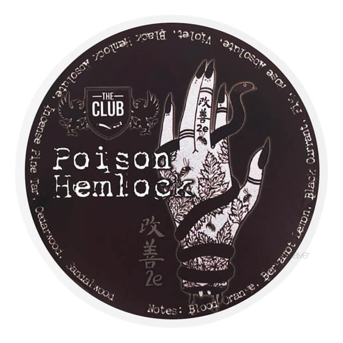 Rasierseife, Poison Hemlock, 118 ml.