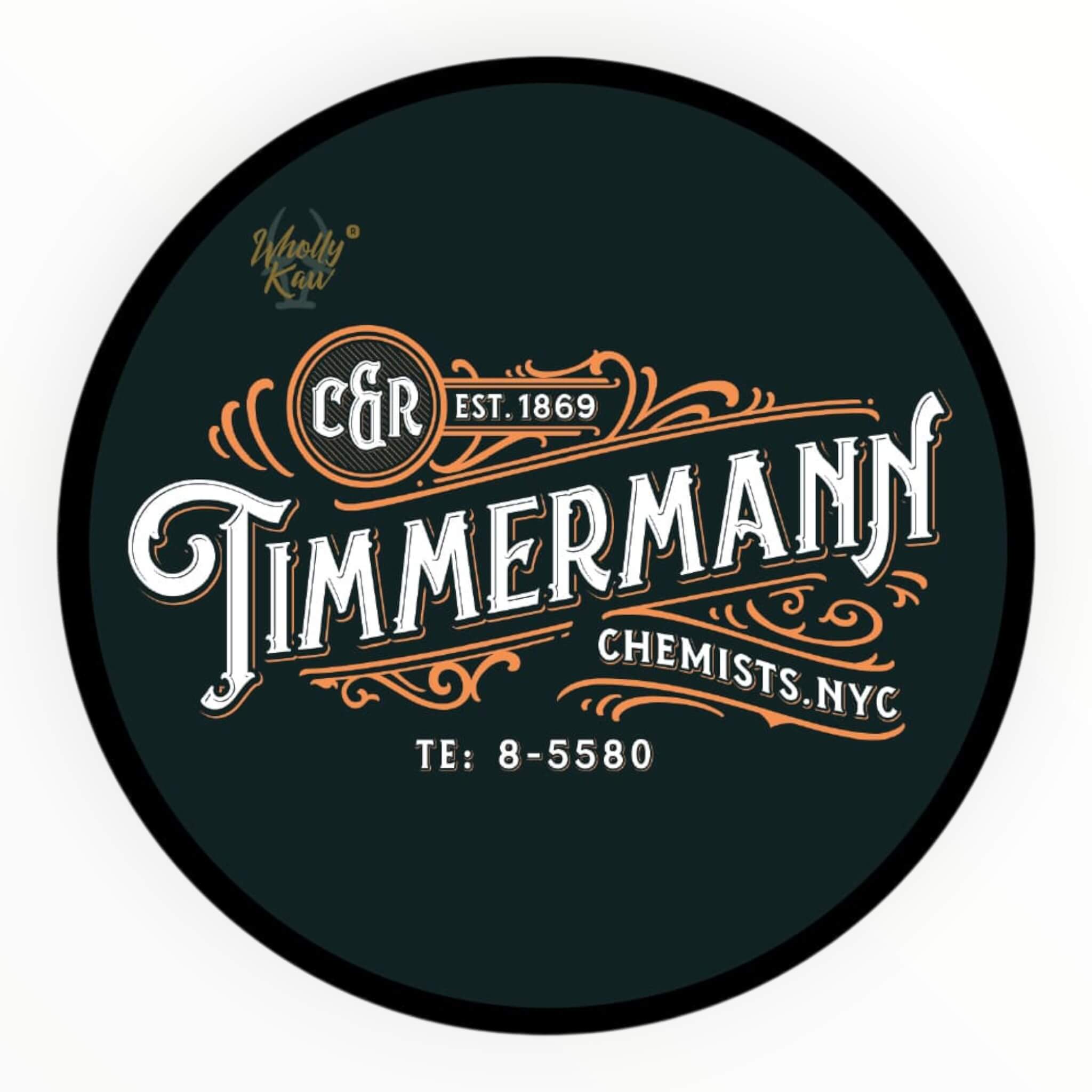 Rasierseife, Timmermann Black, 114 g.