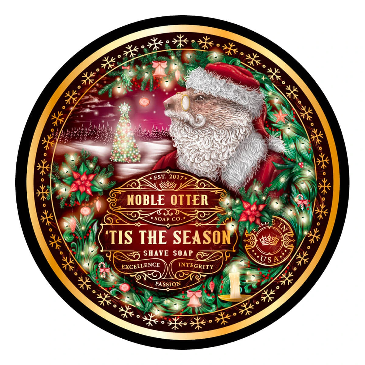 Rasierseife 'Tis the Season', 118 ml.