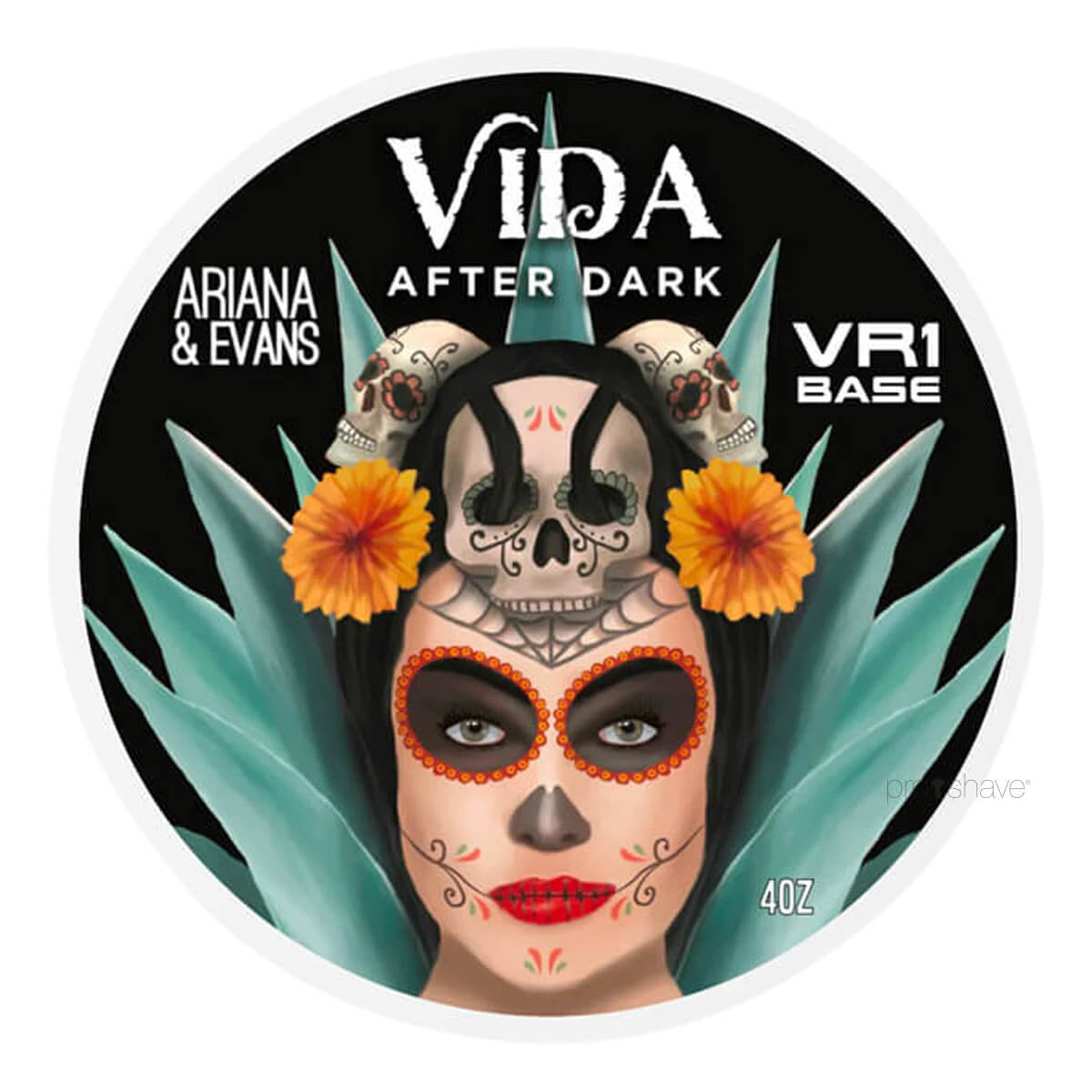Rasierseife, Vida After Dark, 118 ml.
