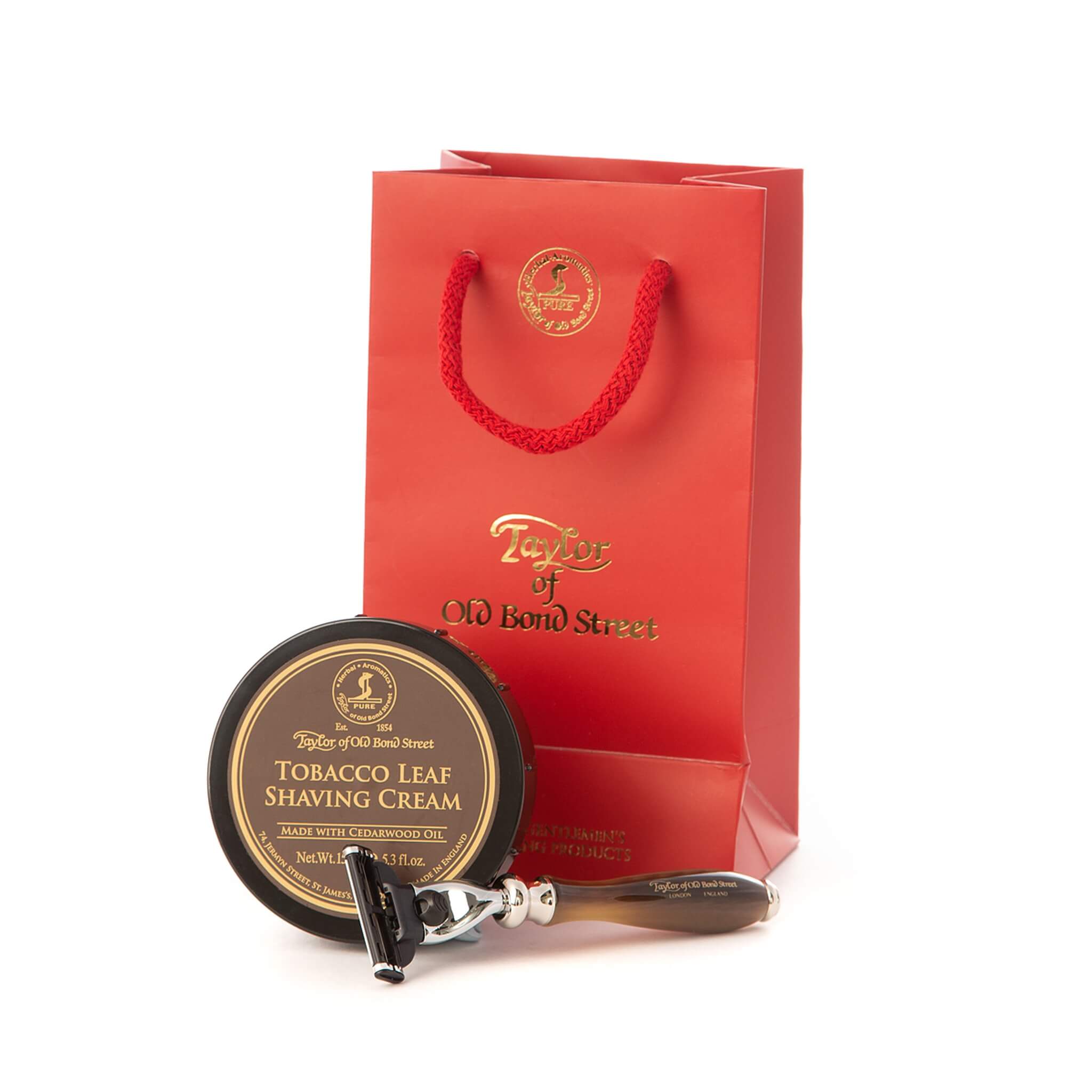 Rasiercreme, Tobacco Leaf, 150 gr.