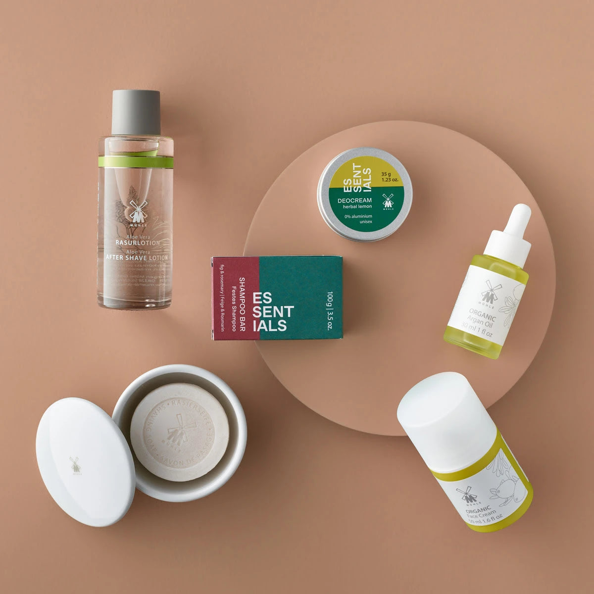 Deodorant Creme, Kräuter-Zitrone, Essentials, 35 gr.
